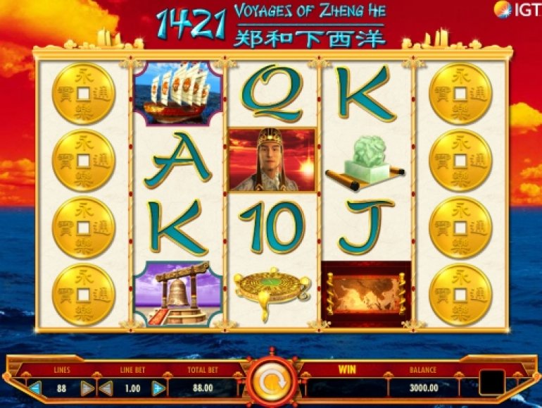 1421 Die Reisen des Zhang He slot